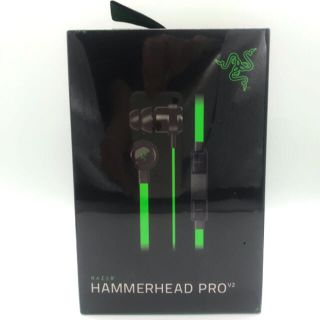 レイザー(LAZER)の正規品　Razer  Hammerhead Pro V2 ゲーミング　イヤホン(ヘッドフォン/イヤフォン)