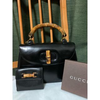 グッチ(Gucci)のGUCCI/バンブーハンドバッグ(ハンドバッグ)