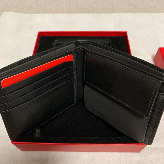 HUGO BOSS(ヒューゴボス)の《新品》HUGO二折財布　カードケースセット メンズのファッション小物(折り財布)の商品写真