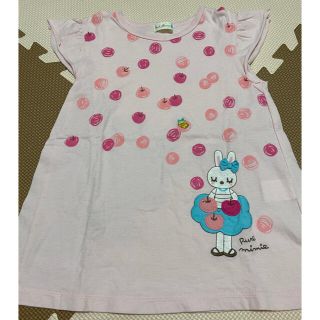 ニットプランナー(KP)の専用　美品　ミミちゃん　ＡラインＴシャツ　130(Tシャツ/カットソー)