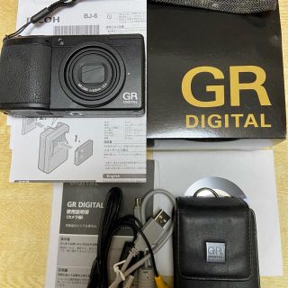 リコー(RICOH)のたいら様専用RICOH GRⅡ 美品ソフトケース付(コンパクトデジタルカメラ)