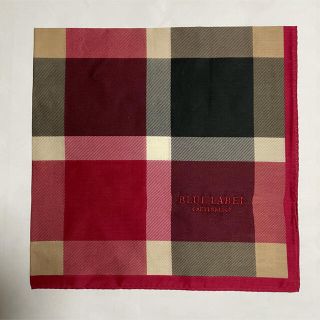 バーバリーブルーレーベル(BURBERRY BLUE LABEL)のブルーレーベル　ハンカチ（新品）(ハンカチ)