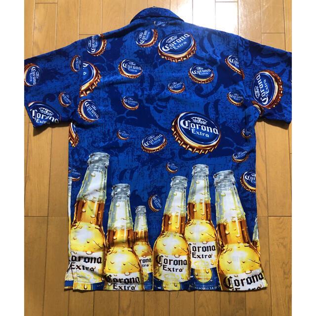 コロナ(コロナ)の極美品!!レア!!ハンドメイド コロナビール シャツ XL メンズのトップス(シャツ)の商品写真