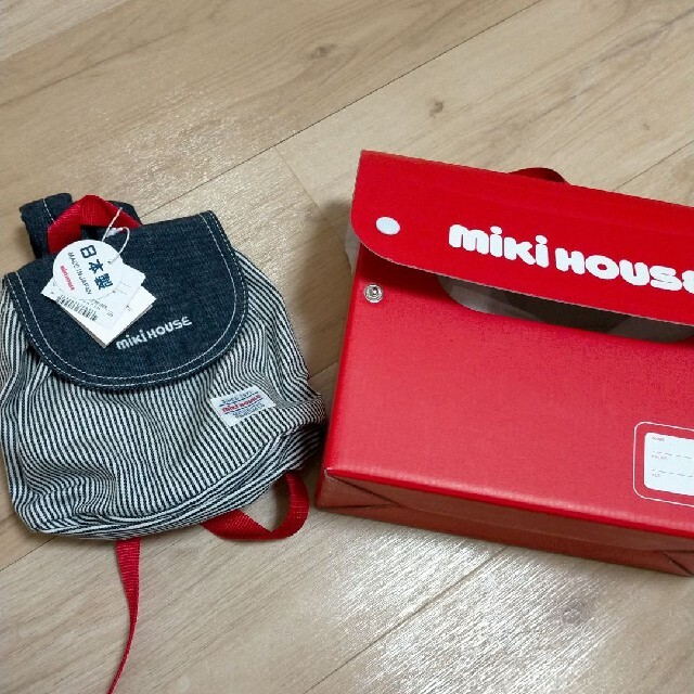 mikihouse(ミキハウス)のミキハウスのリュック(新品未使用) キッズ/ベビー/マタニティのこども用バッグ(リュックサック)の商品写真