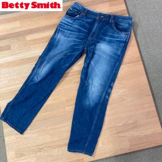 ベティスミス(Betty Smith)の【Betty Smith】(ベティスミス) クロップドデニムパンツ 古着(デニム/ジーンズ)