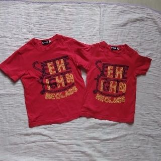 ザショップティーケー(THE SHOP TK)のTKキッズ　Tシャツ2点セット　110　100　半袖　お揃いTシャツ　男の子(Tシャツ/カットソー)