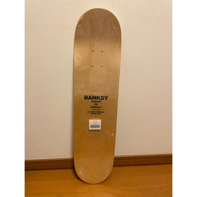 までの バンクシー展 スケボー スケートボード デッキ モンキー