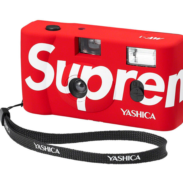 シュプリーム　YASHICA カメラ　赤