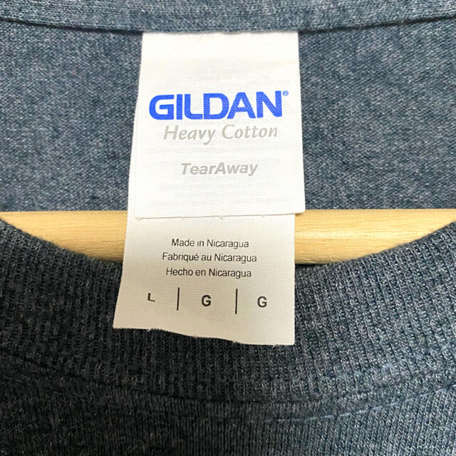 GILDAN(ギルタン)のUS古着 GILDAN ギルダン プリント Tシャツ グレー L メンズのトップス(Tシャツ/カットソー(半袖/袖なし))の商品写真