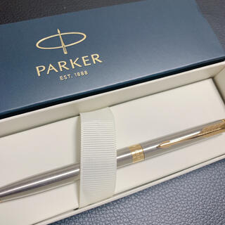 パーカー(Parker)のParker 新品未使用　ソネット ステンレススチールGT スリムボールペン(ペン/マーカー)