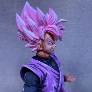 ドラゴンボール フィギュア リペイント品 ゴクウブラックロゼ 二次元彩色