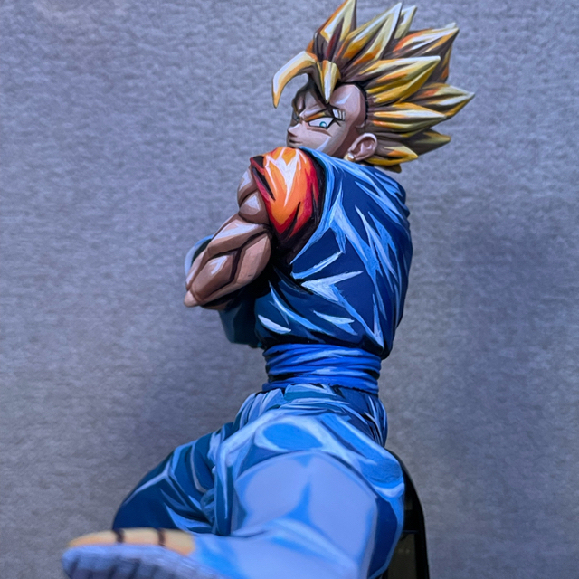 高価 ドラゴンボール フィギュア リペイント品 ベジット 二次元彩色