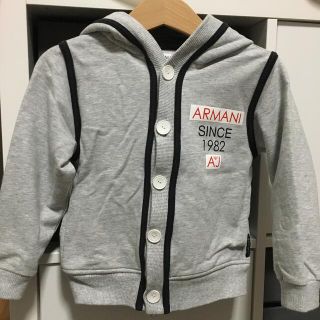 アルマーニ ジュニア(ARMANI JUNIOR)のアルマーニジュニア3A100cmパーカージャケット(ジャケット/上着)