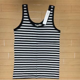 アズールバイマウジー(AZUL by moussy)の新品！アズールバイマウジー ボーダータンクトップ(タンクトップ)