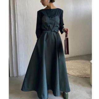 アメリヴィンテージ(Ameri VINTAGE)のAmeri vintage DEFORMATION LADY DRESS(ロングワンピース/マキシワンピース)