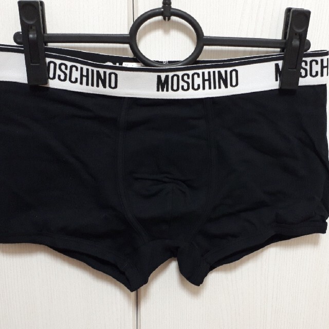 MOSCHINO(モスキーノ)の【新品未使用】MOSCHINO/モスキーノのボクサーパンツ SサイズBK4722 メンズのアンダーウェア(ボクサーパンツ)の商品写真