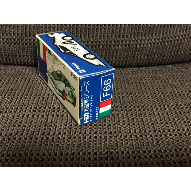 青箱 トミカ No.F66 ランチア ストラトス ターボ (日本製) - ミニカー