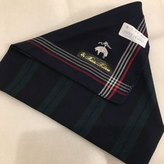 ブルックスブラザース(Brooks Brothers)のお値下げしましたブルックスブラザーズ　新品未使用ハンカチ(ハンカチ/ポケットチーフ)