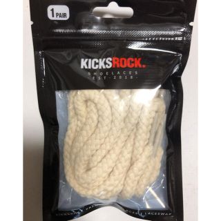 KICKSROCK COTTON HEMP ROUND LACES travis(スニーカー)