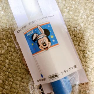 ディズニー(Disney)の【新品】ミッキー　イースター　フラッグ　ディズニーランド(キャラクターグッズ)