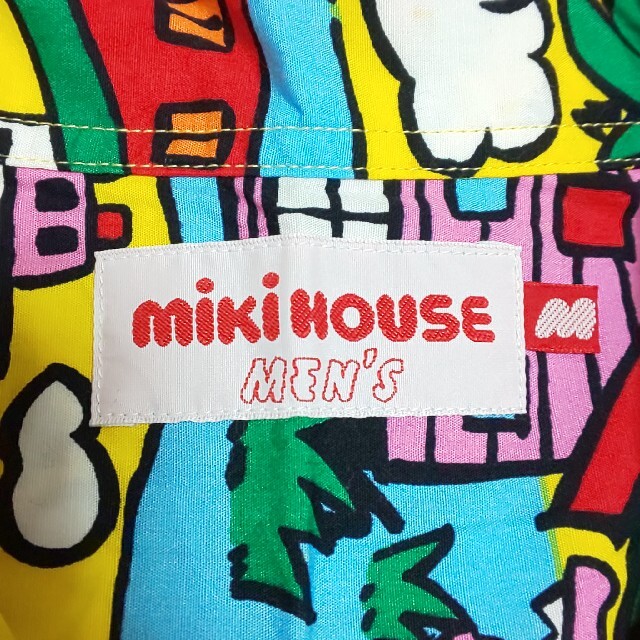 mikihouse(ミキハウス)の【美品/希少】MIKI HOUSE ミキハウス オープンカラーシャツ ワニ 総柄 メンズのトップス(シャツ)の商品写真