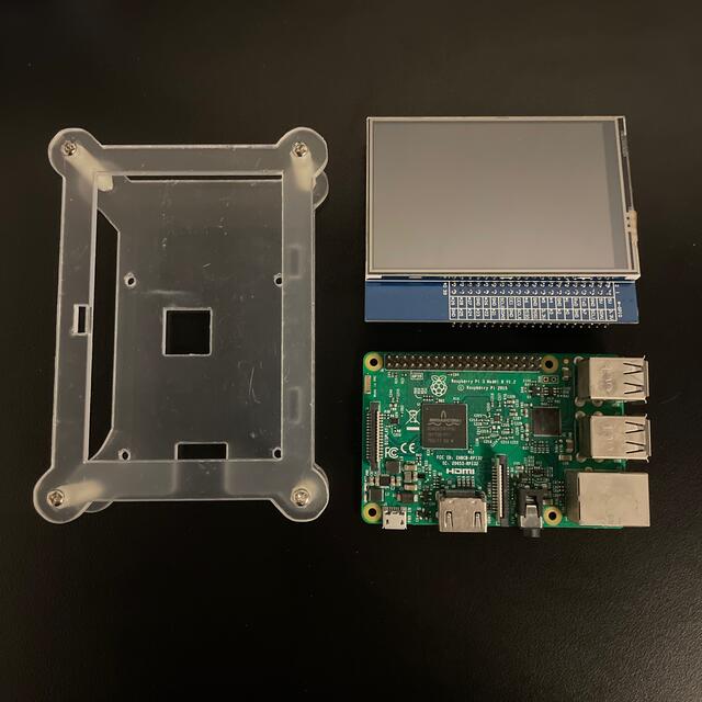 Raspberry Pi3 Model B ディスプレイセット スマホ/家電/カメラのPC/タブレット(その他)の商品写真