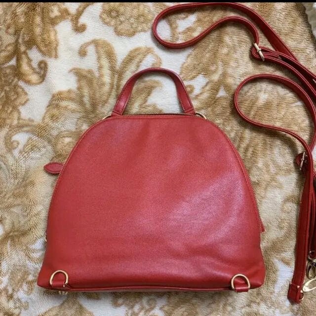 Samantha Thavasa(サマンサタバサ)のサマンサタバサ　ハンドバッグ　リュック　3WAY 本革 レディースのバッグ(ショルダーバッグ)の商品写真