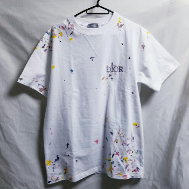 新品 21ss Dior ディオール ペイントスポット オーバーサイズ Tシャツ