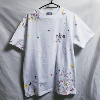 ディオールオム(DIOR HOMME)の新品 21ss Dior ディオール ペイントスポット オーバーサイズ Tシャツ(Tシャツ/カットソー(半袖/袖なし))