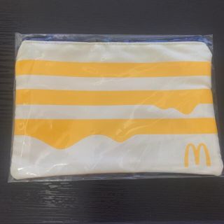 マクドナルド(マクドナルド)の新品　マクドナルド　ポーチ　黄色(ノベルティグッズ)