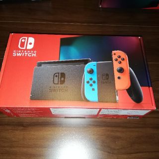 ニンテンドースイッチ(Nintendo Switch)の【新品未開封品】Switch 任天堂スイッチ本体   ネオン(家庭用ゲーム機本体)