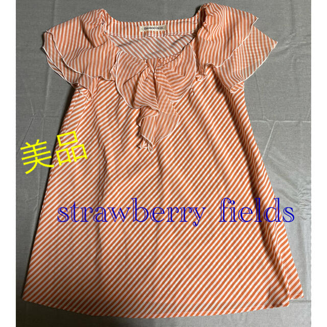 STRAWBERRY-FIELDS(ストロベリーフィールズ)のストロベリーフィールズ　トップス　ブラウス レディースのトップス(シャツ/ブラウス(半袖/袖なし))の商品写真