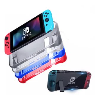 送料無料 任天堂スイッチ用 ソフトシリコン保護カバー クリアーブラック 新品(携帯用ゲーム機本体)