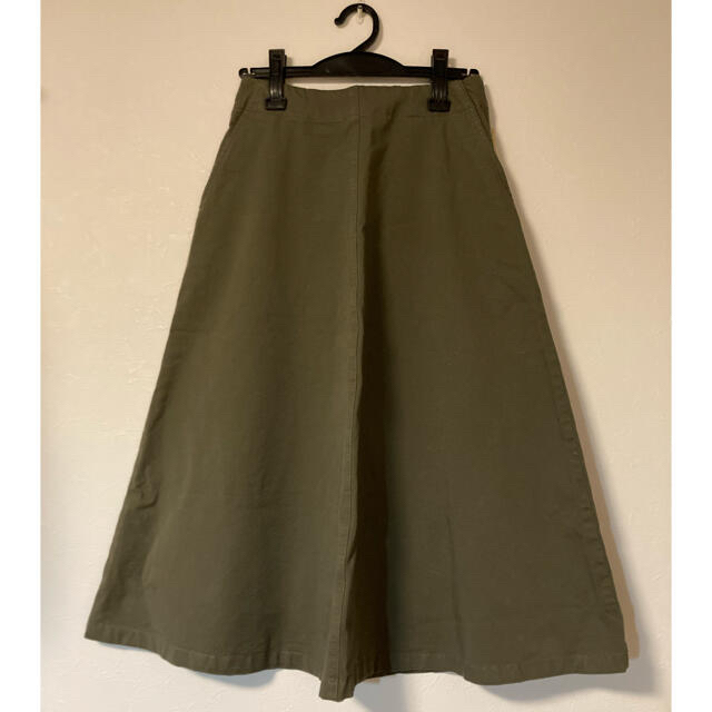 MUJI (無印良品)(ムジルシリョウヒン)の無印　イージーフレアスカート　Sサイズ レディースのスカート(ひざ丈スカート)の商品写真