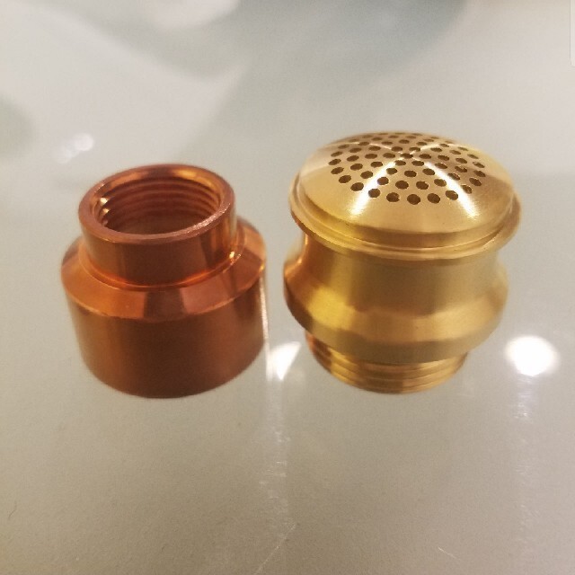 hk500 ペトロマックス ノズル チャンバー 真鍮削り出し hk500 ペトロマックス ノズル チャンバー 真鍮削り出し