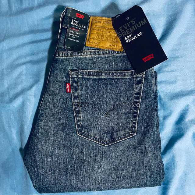 【新品】LEVIS PREMIUM 505 BIG E JEANS