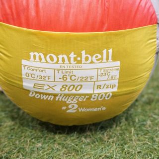 モンベル(mont bell)の未使用品！モンベル　ダウンハガー800 Women's #2(寝袋/寝具)