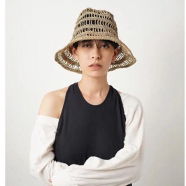 BEAUTY&YOUTH UNITED ARROWS(ビューティアンドユースユナイテッドアローズ)のLa Maison de Lyllis  TULIP 麦わら帽子 レディースの帽子(麦わら帽子/ストローハット)の商品写真