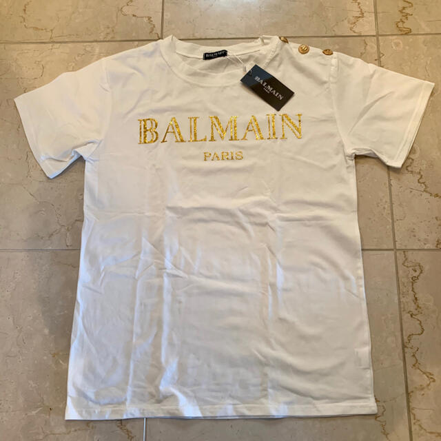 Balmain風Tシャツ メンズのトップス(Tシャツ/カットソー(半袖/袖なし))の商品写真
