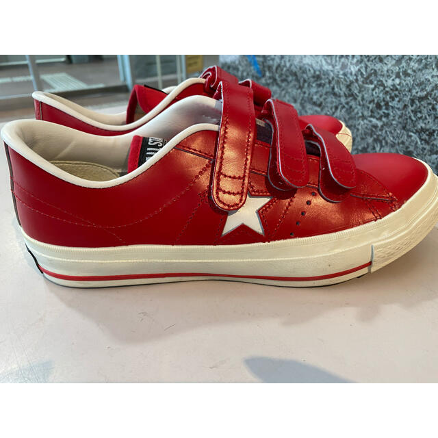 CONVERSE - 日本製 コンバース ワンスター ベルクロ 赤 26センチ CONVERSE - 日本製 コンバース ワンスター ベルクロ 赤 26センチ