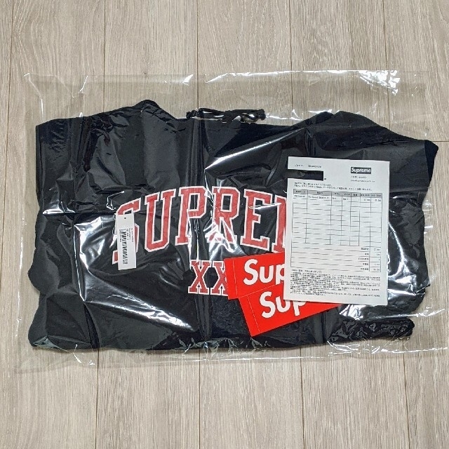 supreme XXL Hooded Sweatshirt ネイビー S