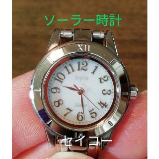 セイコー(SEIKO)のラ300.　セイコー・アルバ　アンジェーヌ　ソーラー時計　①(腕時計)