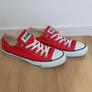 コンバース(CONVERSE)の塚本様専用　コンバース オールスターOX レッド  スニーカー 26.5(スニーカー)