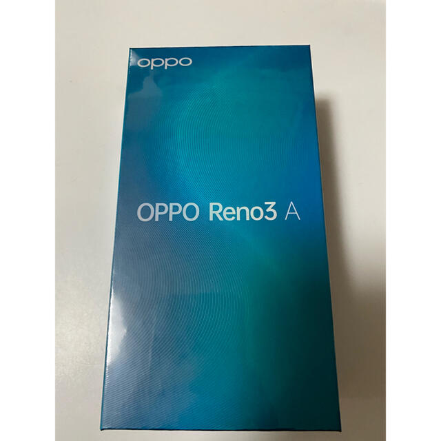 新品未開封　OPPO Reno3 A 128GB ホワイト　納品書付