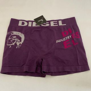 ディーゼル(DIESEL)の未使用 ディーゼル DIESEL パープル 紫 ロゴ ボクサーパンツ(ボクサーパンツ)