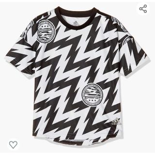 アディダス(adidas)の【新品】【サイズ：150】adidasキッズTシャツ(白)(Tシャツ/カットソー)