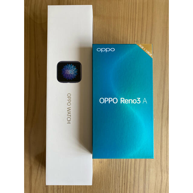 スマートフォン本体oppo reno 3a & oppo watch