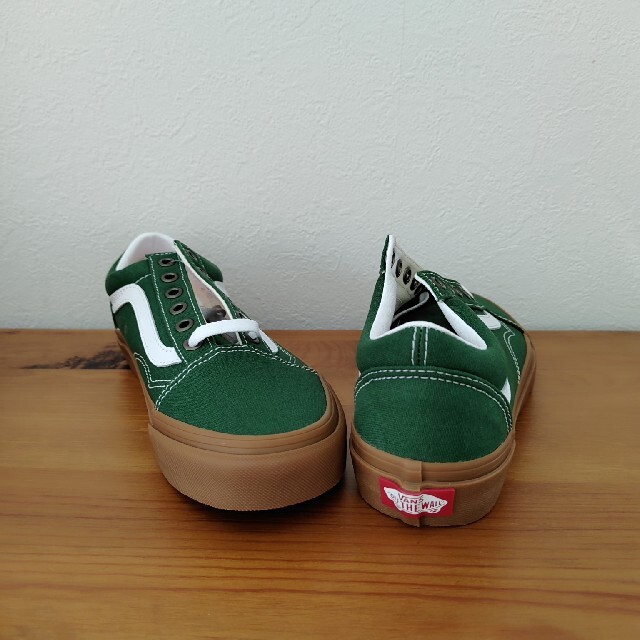 靴/シューズVANS バンズ Old Skool オールドスクール Gum  スニーカー 緑