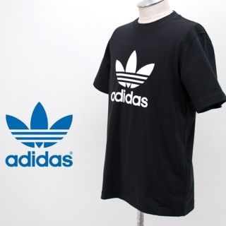 チャンピオン(Champion)の新品 M adidas originals TREFOIL tee 黒 メンズ(Tシャツ/カットソー(半袖/袖なし))