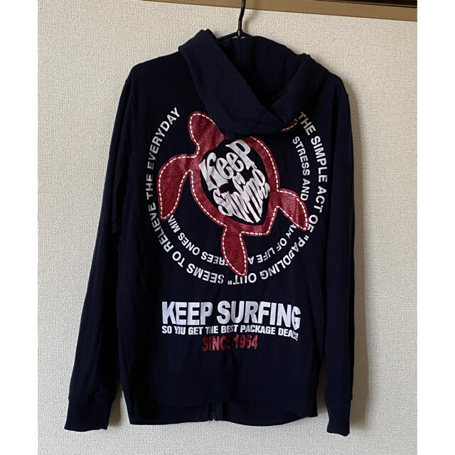 keep(キープ)のKeep Surfing プリントパーカーM メンズのトップス(パーカー)の商品写真